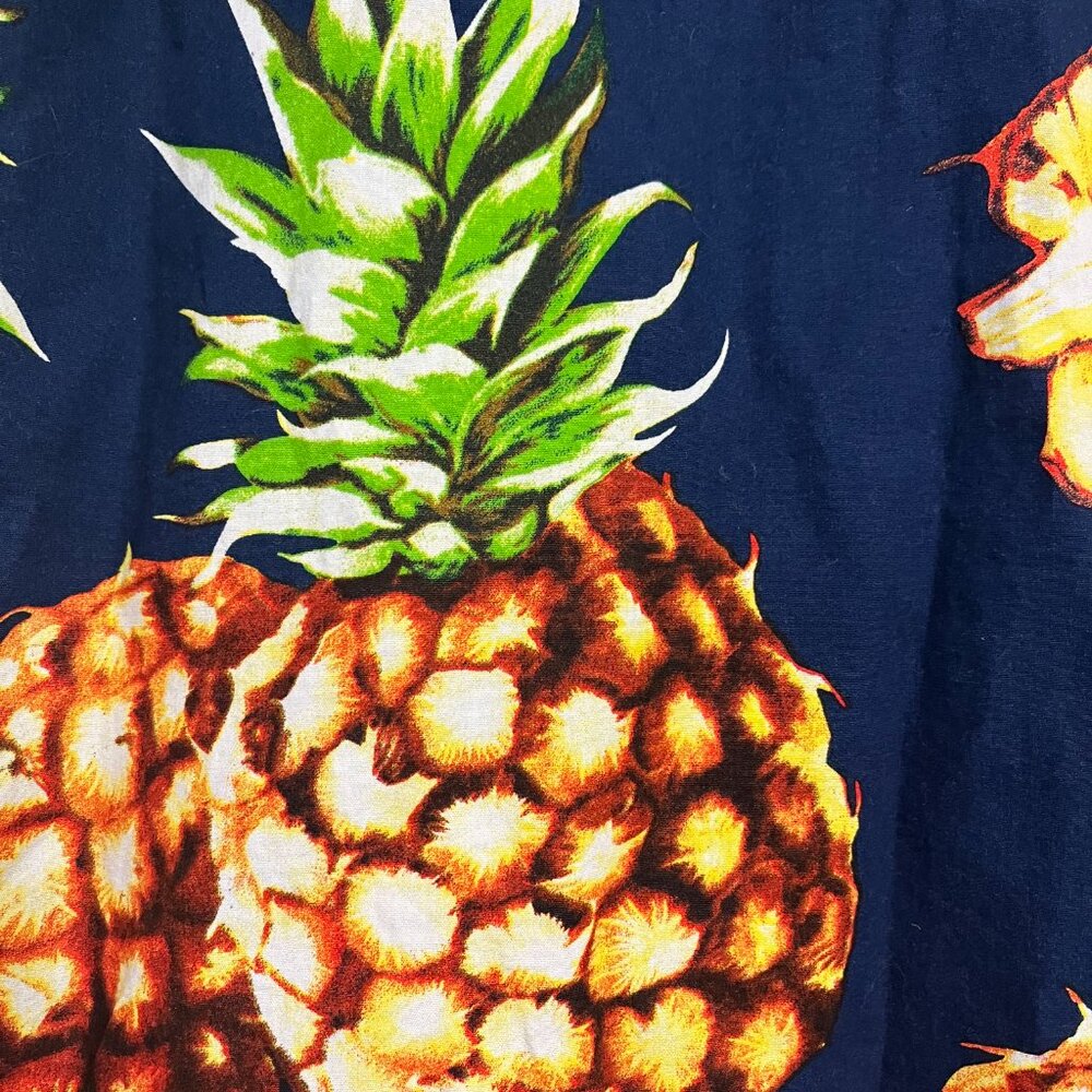 Broken Threads Tropical Pineapple Button-Up Shirt - image 4